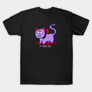 I'm Purr Evil Demon Kitty T-Shirt